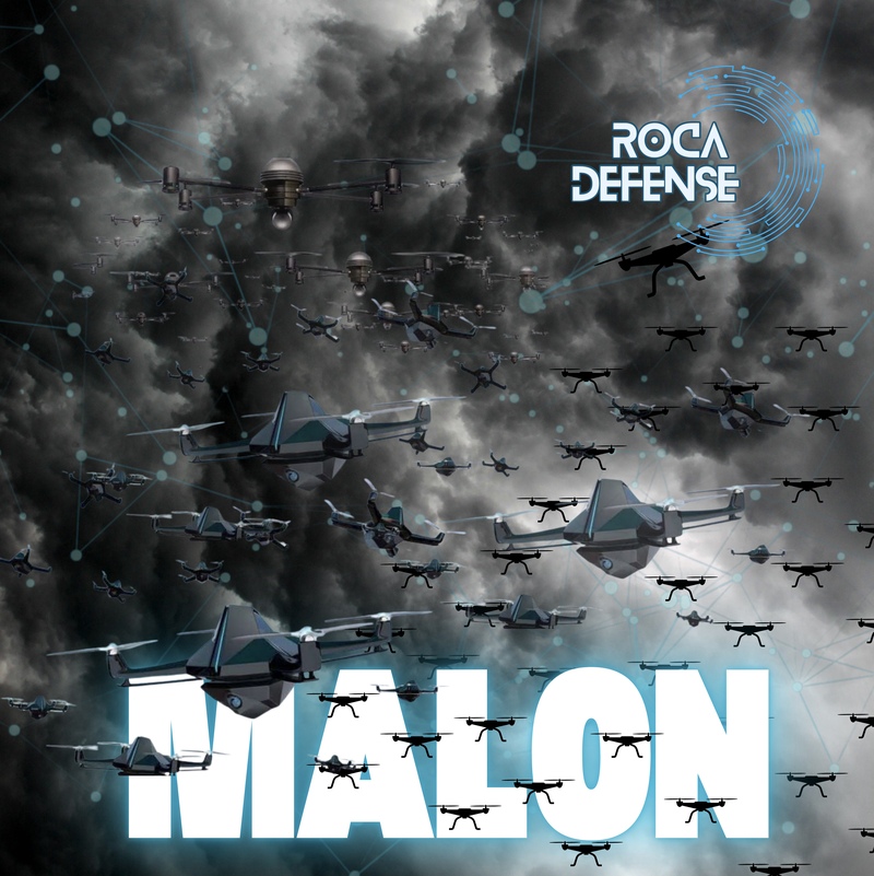 sistema de gestión de vuelo para drones de ataque en "enjambre" desde un único comando, con programación de gestión de misión, y gestión autónoma final